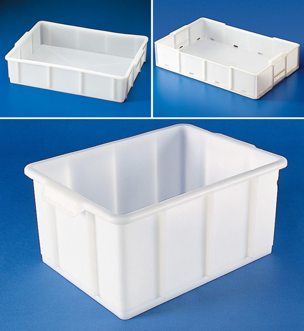 Flat trays - Plastic trays / containers - Plasticware 