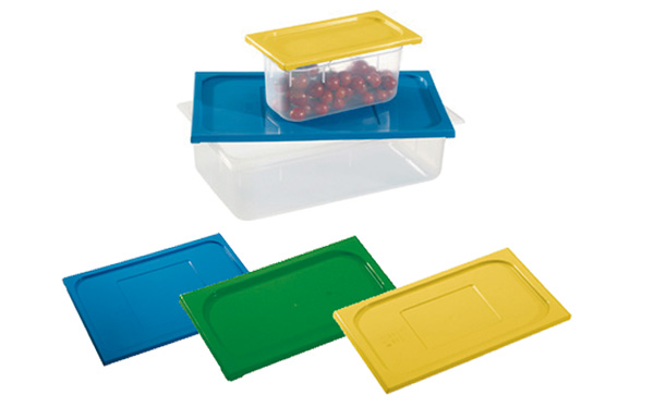 Bandejas rectangulares apilables - Bandejas / cubetas de plástico -  Frasquería Plástico - Equipo de laboratorio